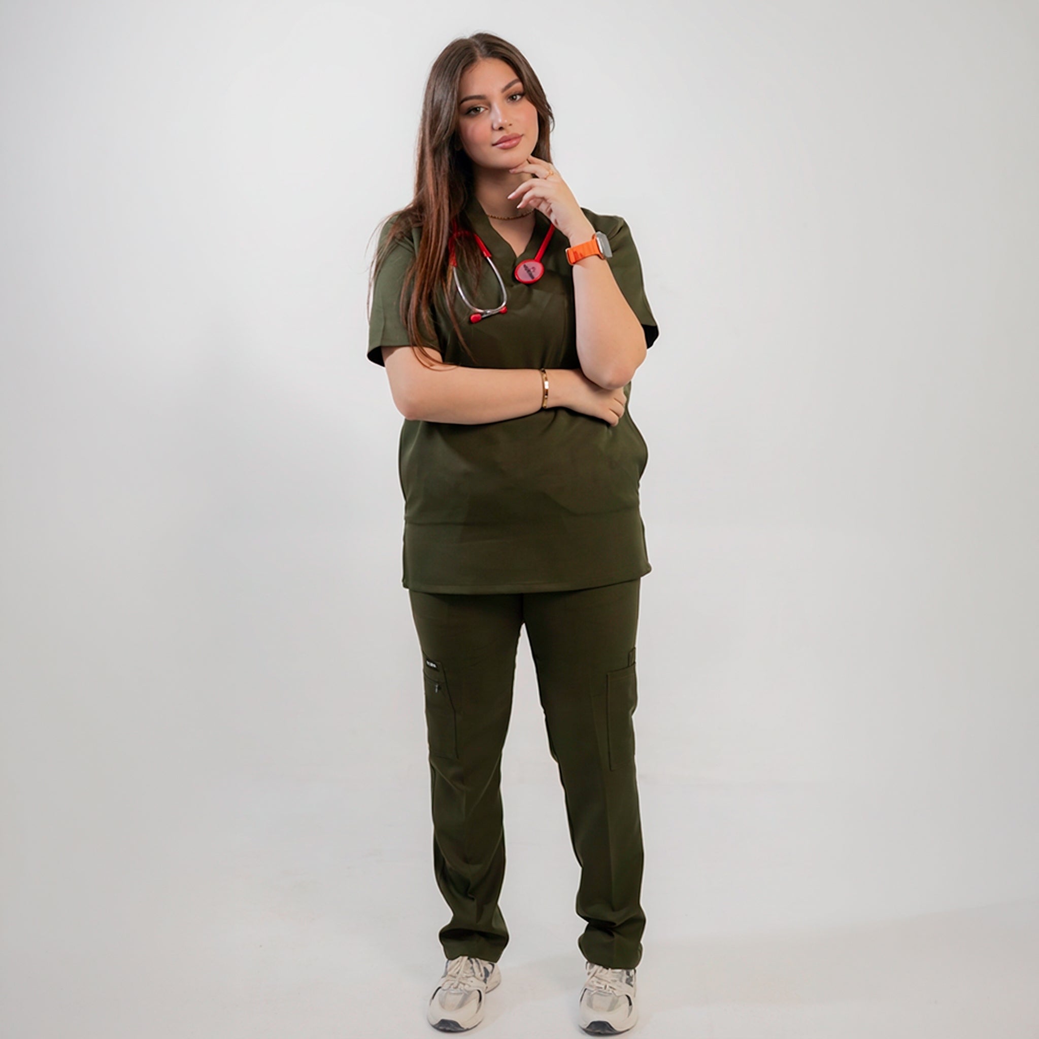 Athletic Fit - Vert Kaki | Femme