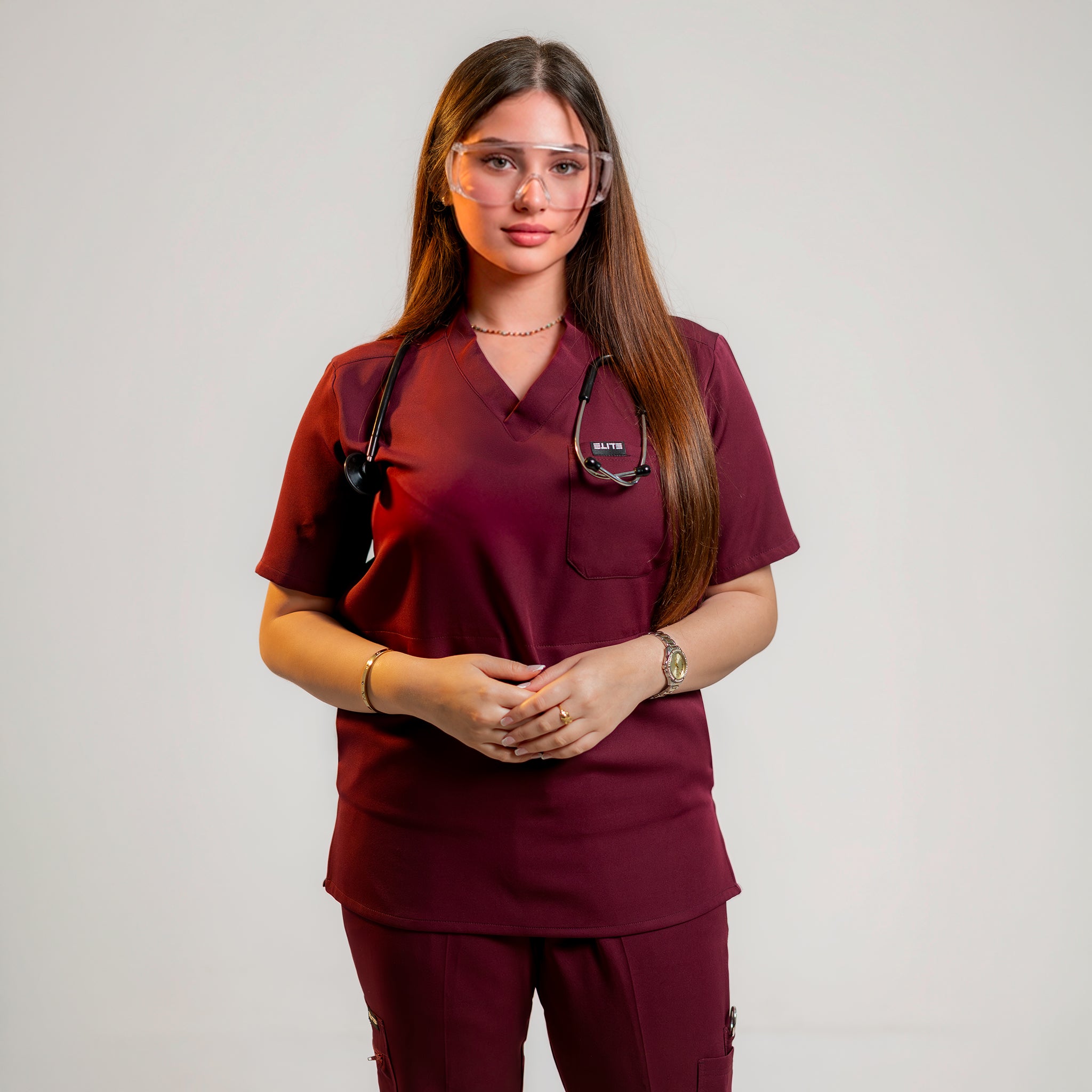 Athletic Fit - Burgendy | Femme