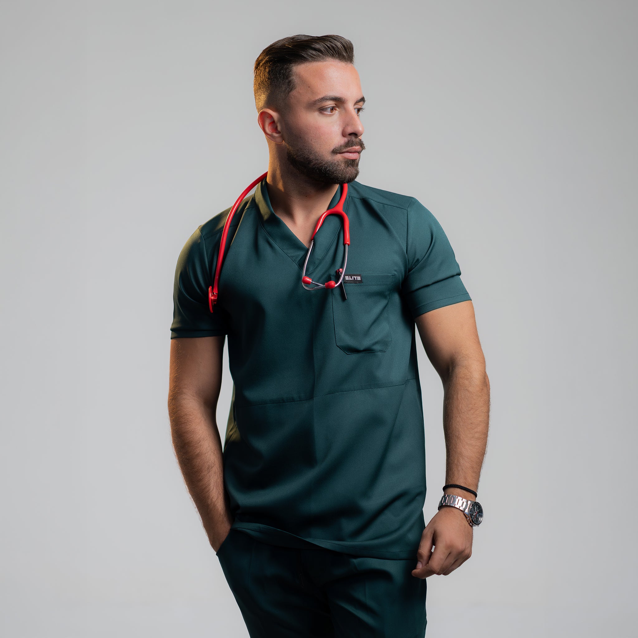Athletic Fit - Vert Impérial | Homme