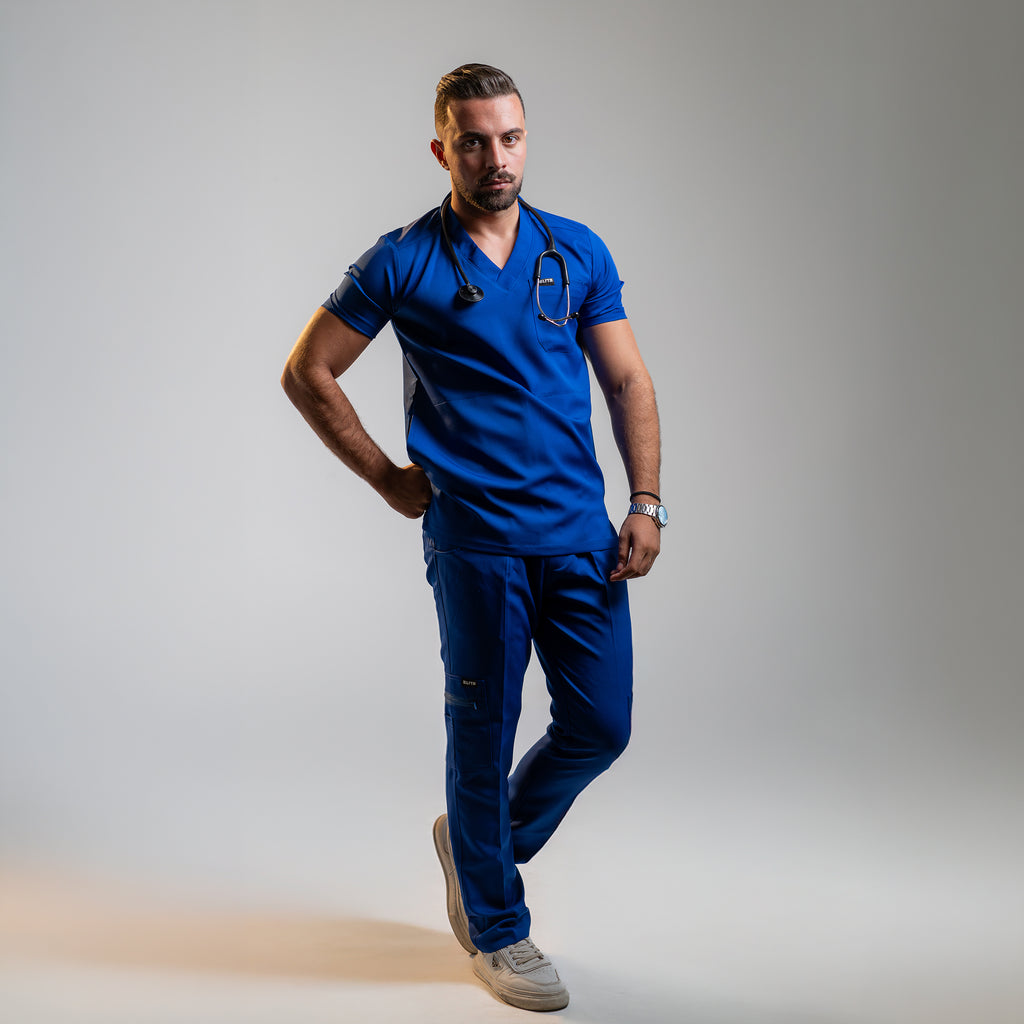 Athletic Fit - Bleu Roi | Homme