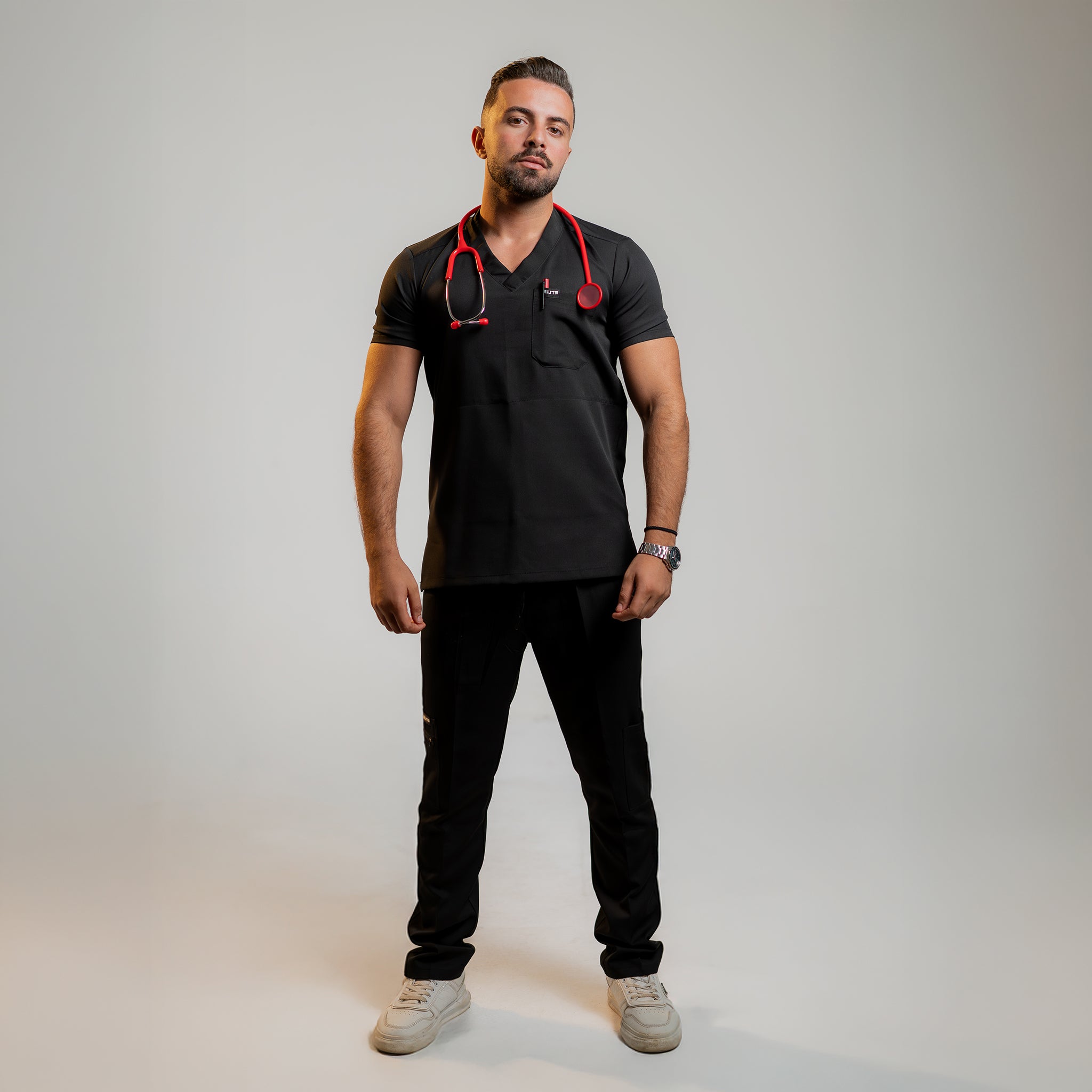 Athletic Fit - Noir | Homme
