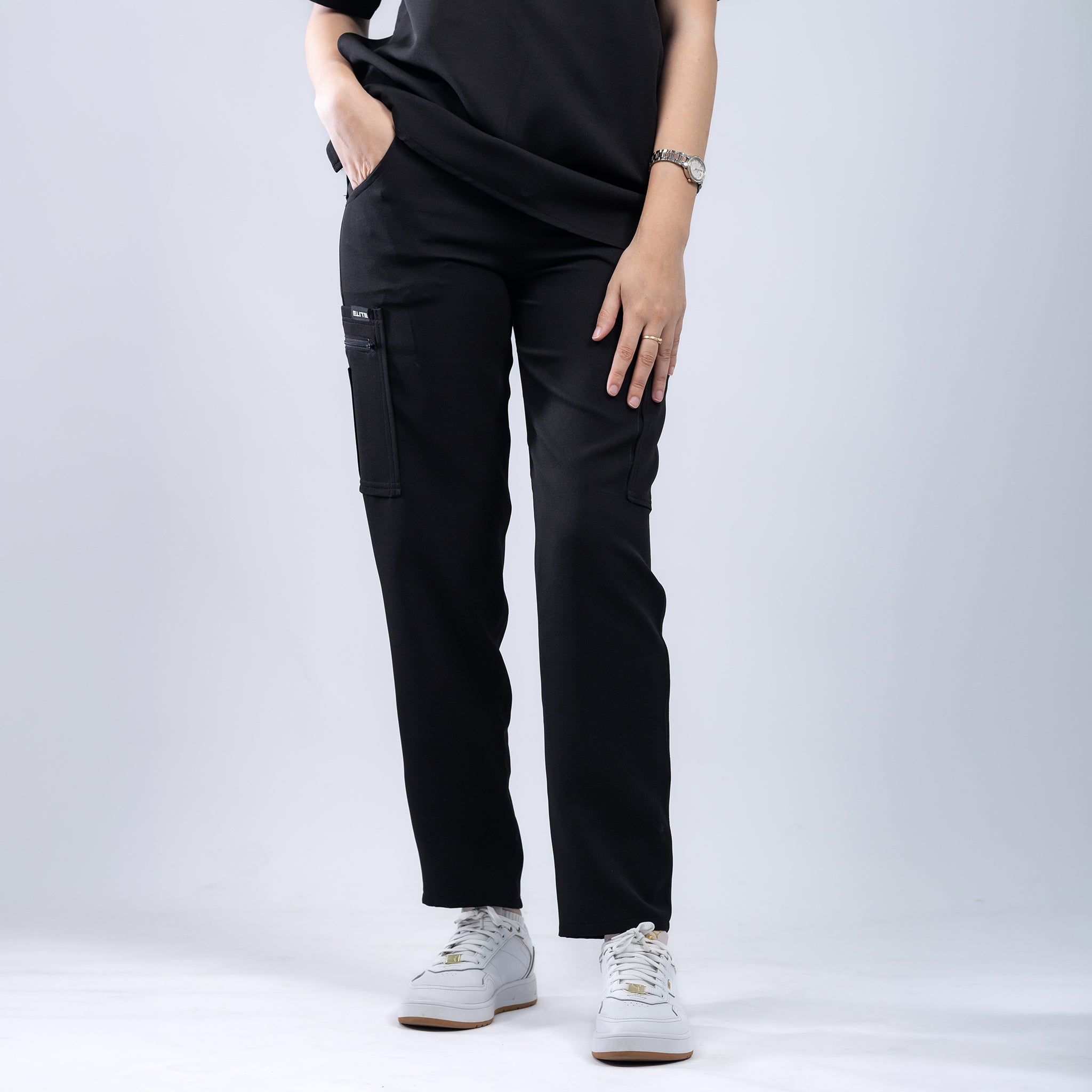 Athletic Fit - Noir | Femme