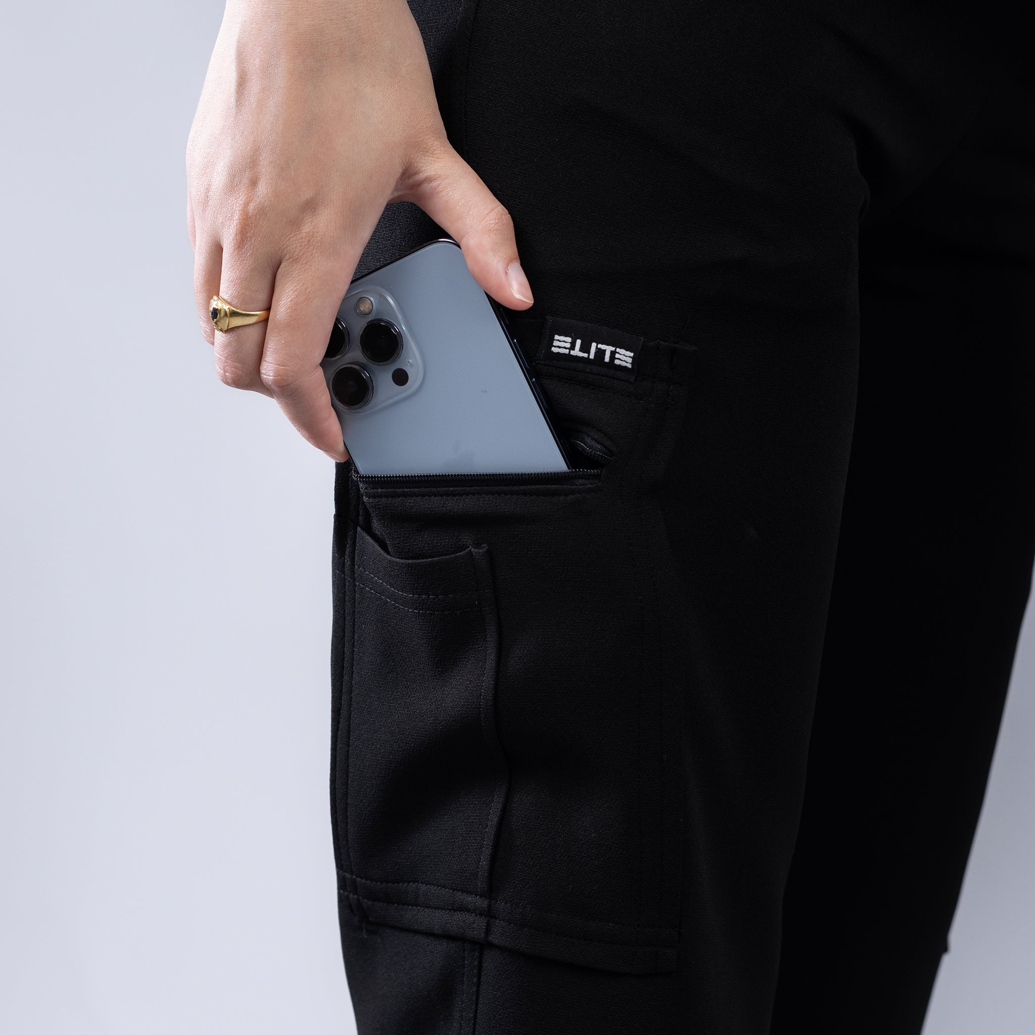 Athletic Fit - Noir | Femme