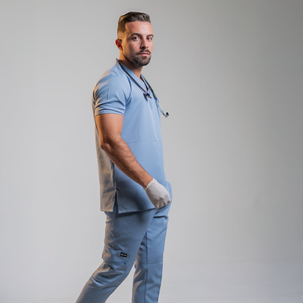 Athletic Fit - Bleu Ciel | Homme